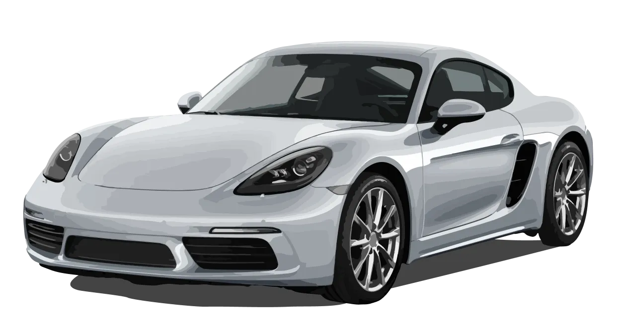 European Vehicle Repair in Ipswich MA At New Meadows Motor Car. Sleek silver sports car illustration