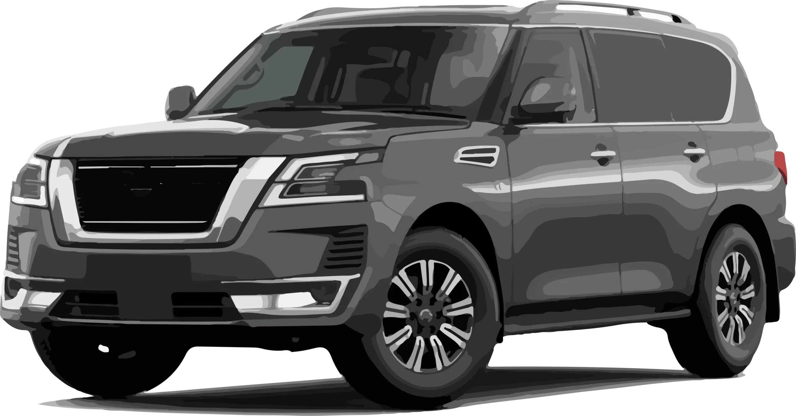 Nissan Repair in Ipswich MA At New Meadows Motor Car. Gray SUV with modern design